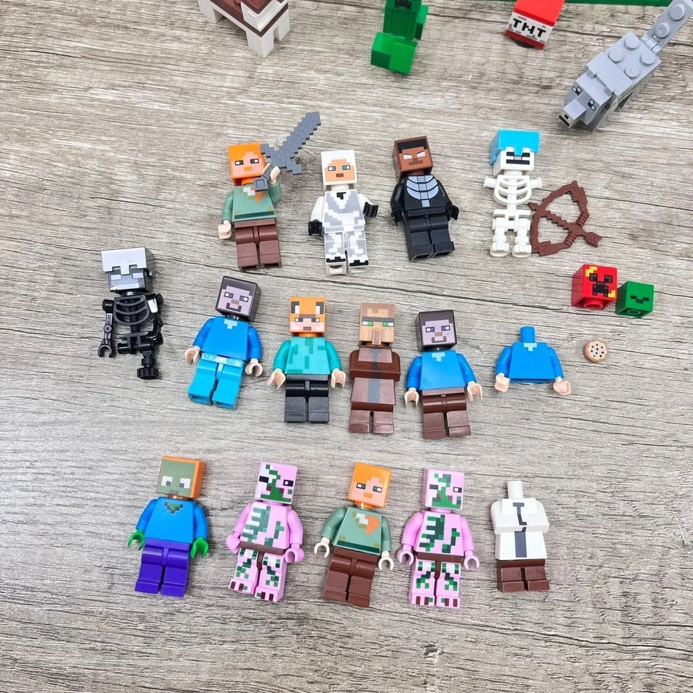 Lego minecraft figures